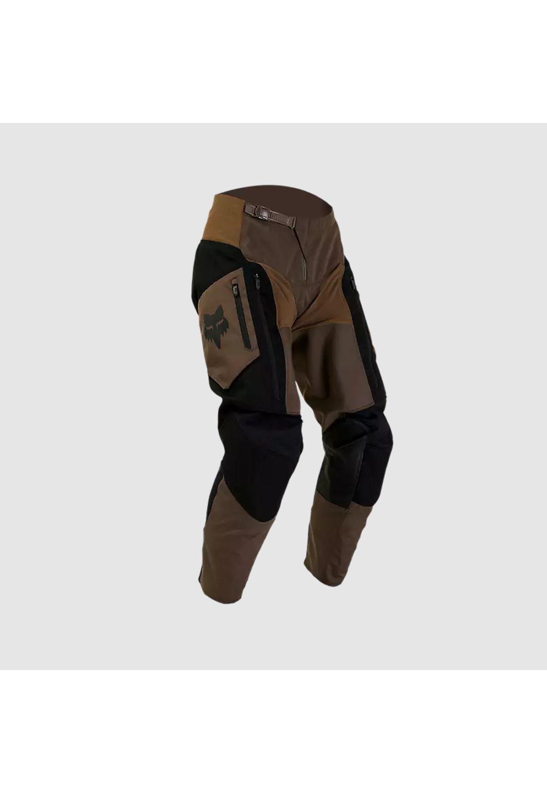 Pantalon Moto Ranger Offroad Cafe Oscuro Fox-0