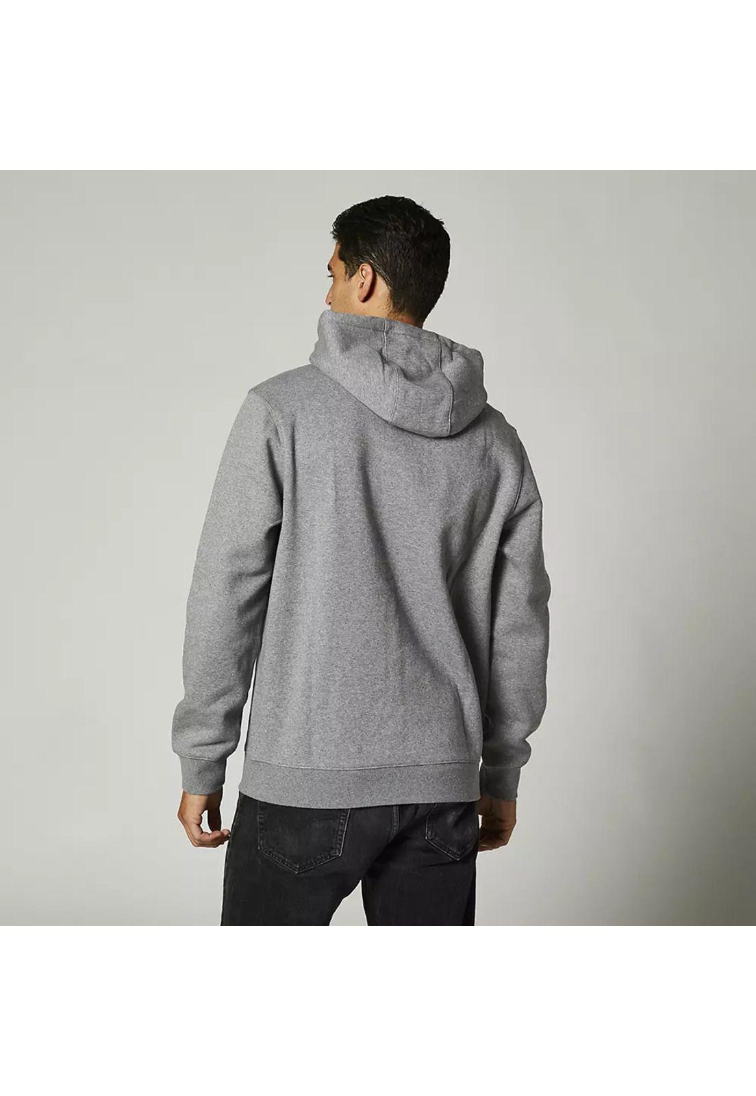 Poleron Lifestyle Paralax Pullover Gris Fox-1