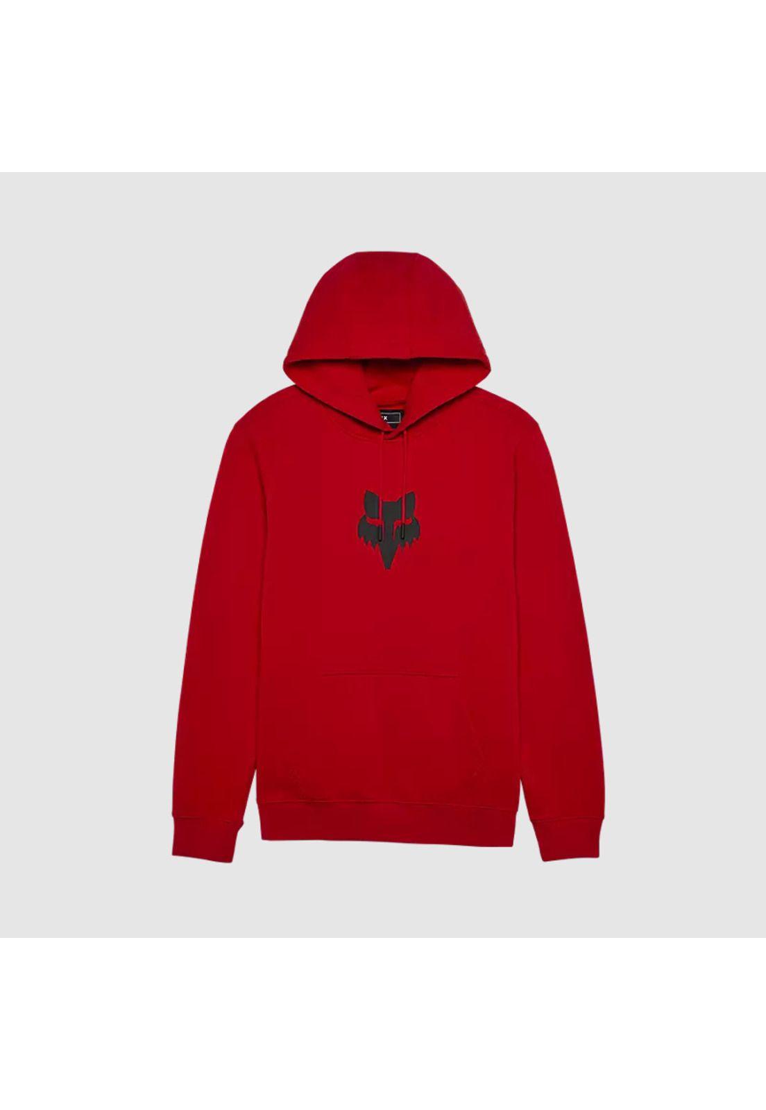 Poleron Lifestyle Canguro Fox Head Rojo Fox-0