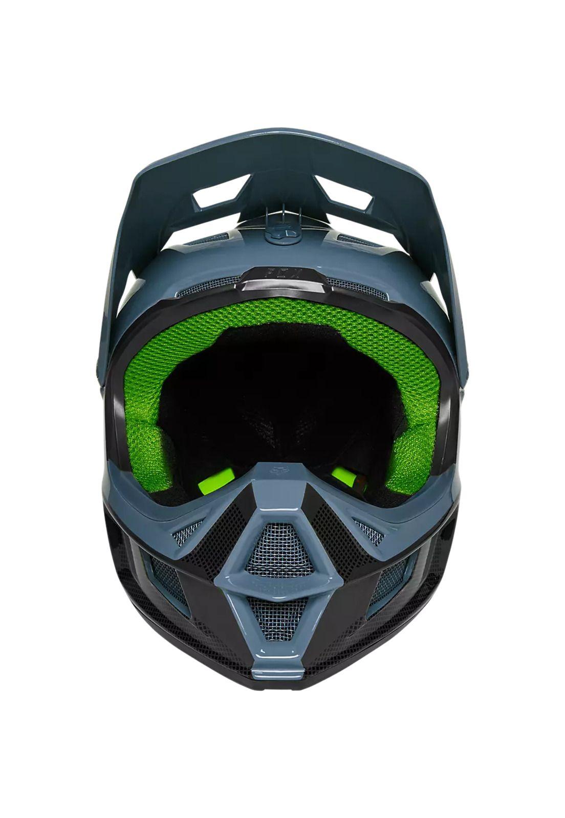 Casco Bicicleta Rampage Comp Azul Fox-4