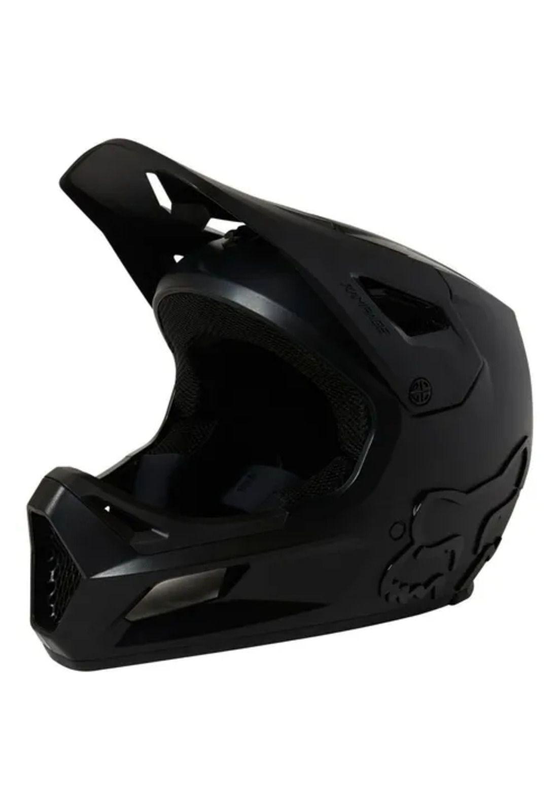 Casco Bicicleta Niño Rampage Negro Fox-1