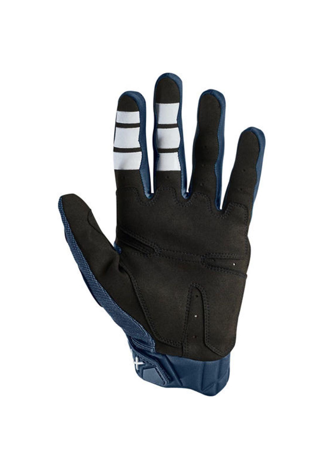 Guantes Moto Bomber Azul Marino Fox-1