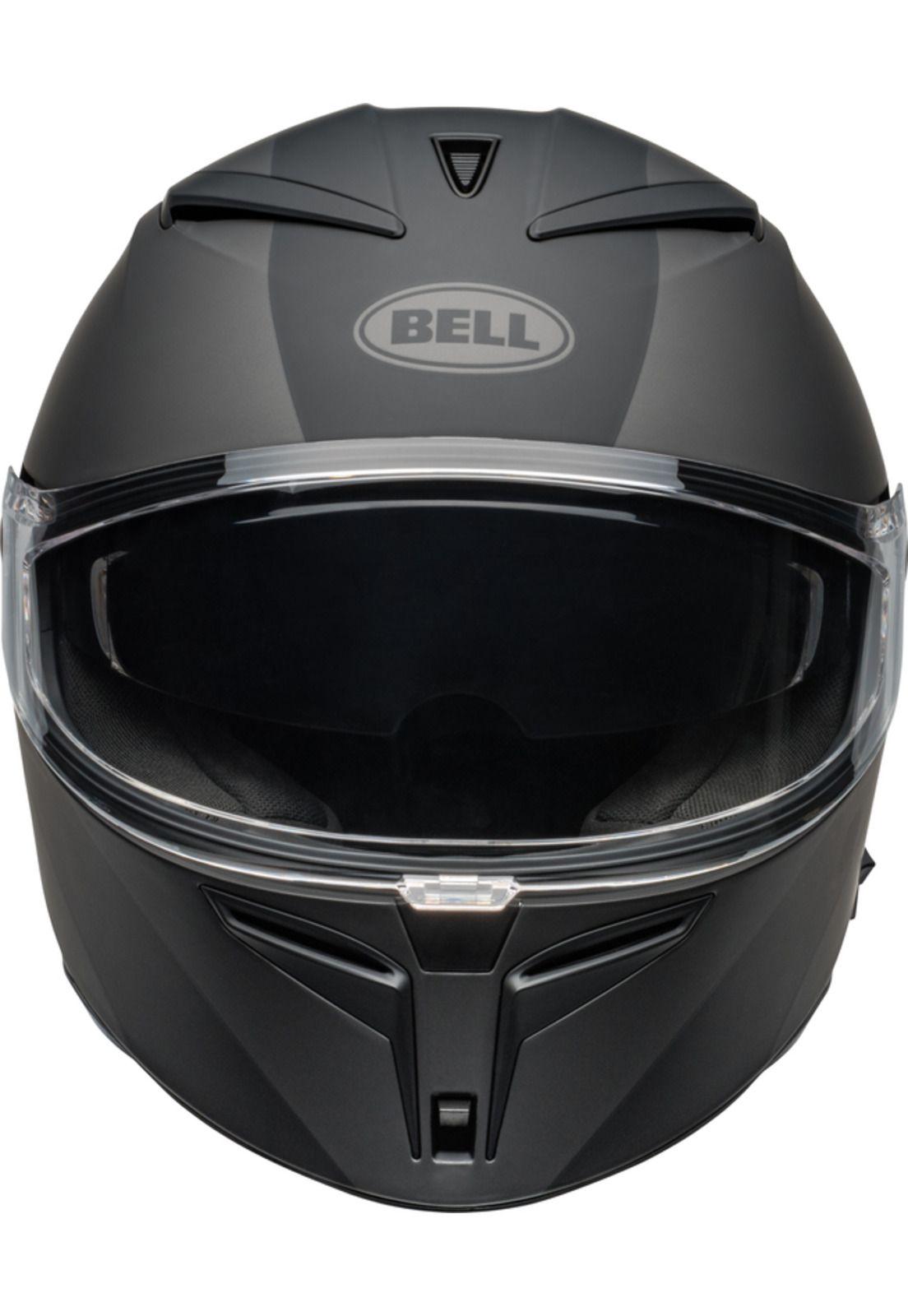 Casco Moto Calle Lithium Shear Negro Matte/Gris Bell-2