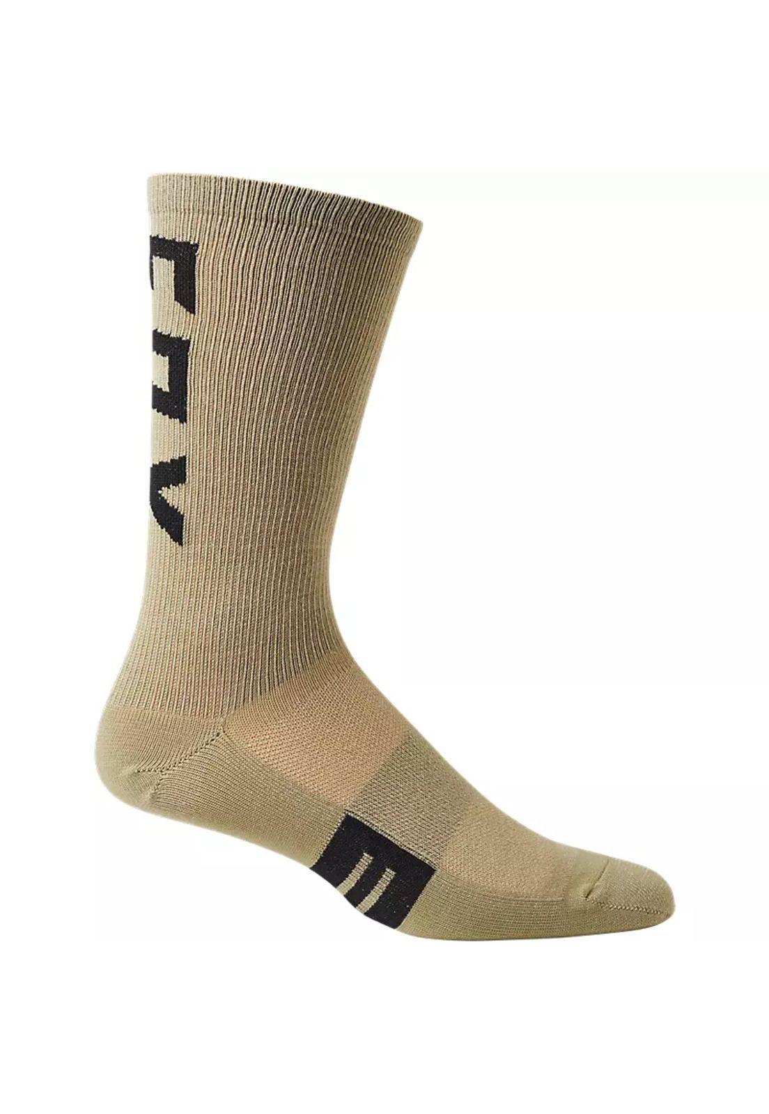 Calcetines Bicicleta Flexair 8" Merino Cafe Fox-0