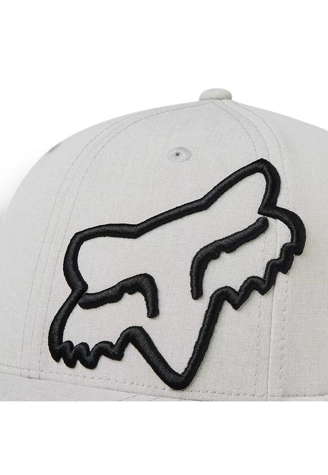 Gorro Jockey Lifestyle Clouded Flexfit 2.0 Gris Claro Fox-2