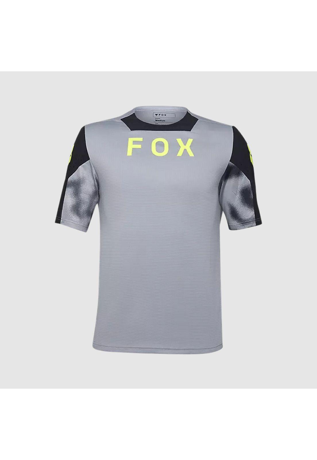 Polera Bicicleta Defend Taunt Gris Fox-0