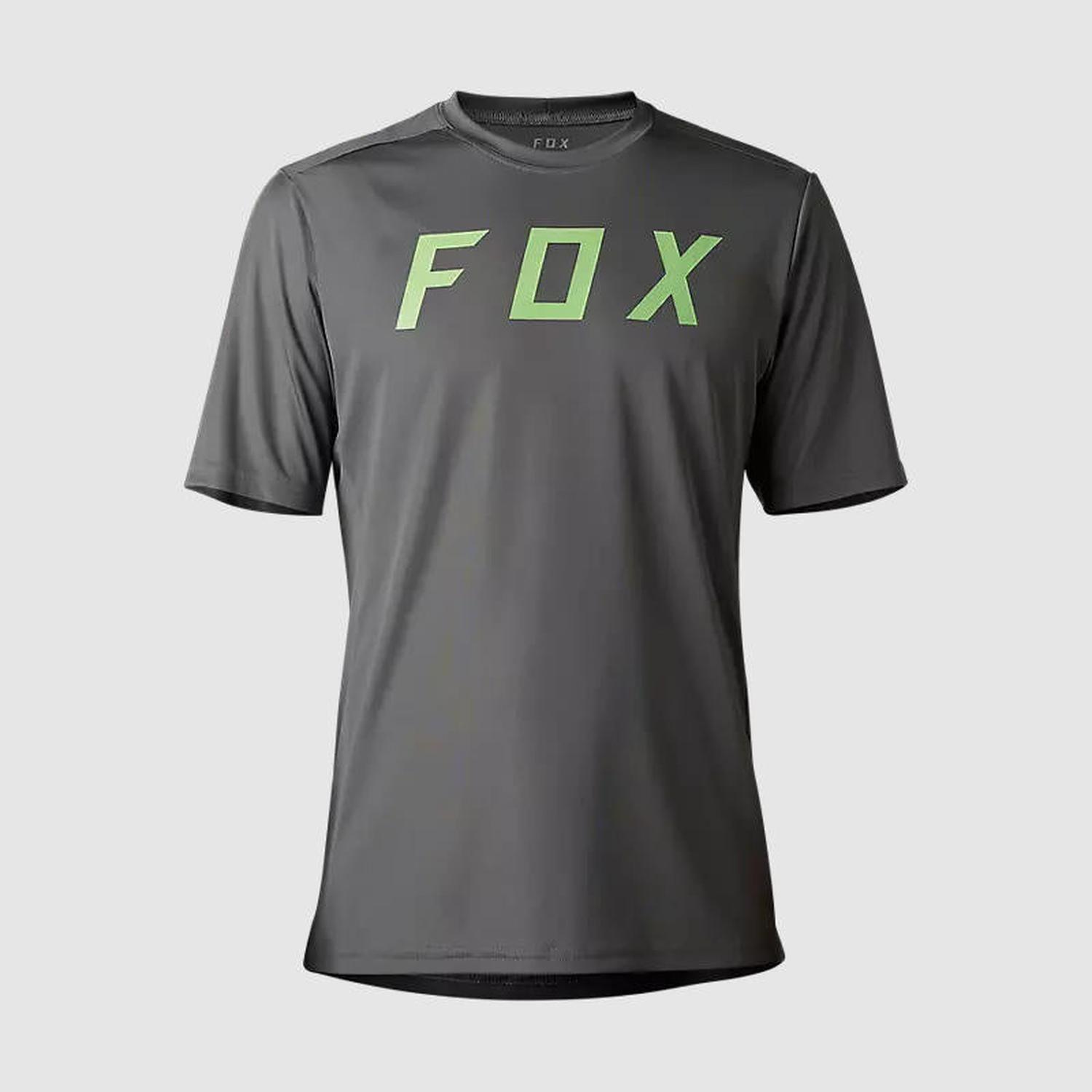 Polera Bicicleta Ranger Moth Race Gris Fox-0