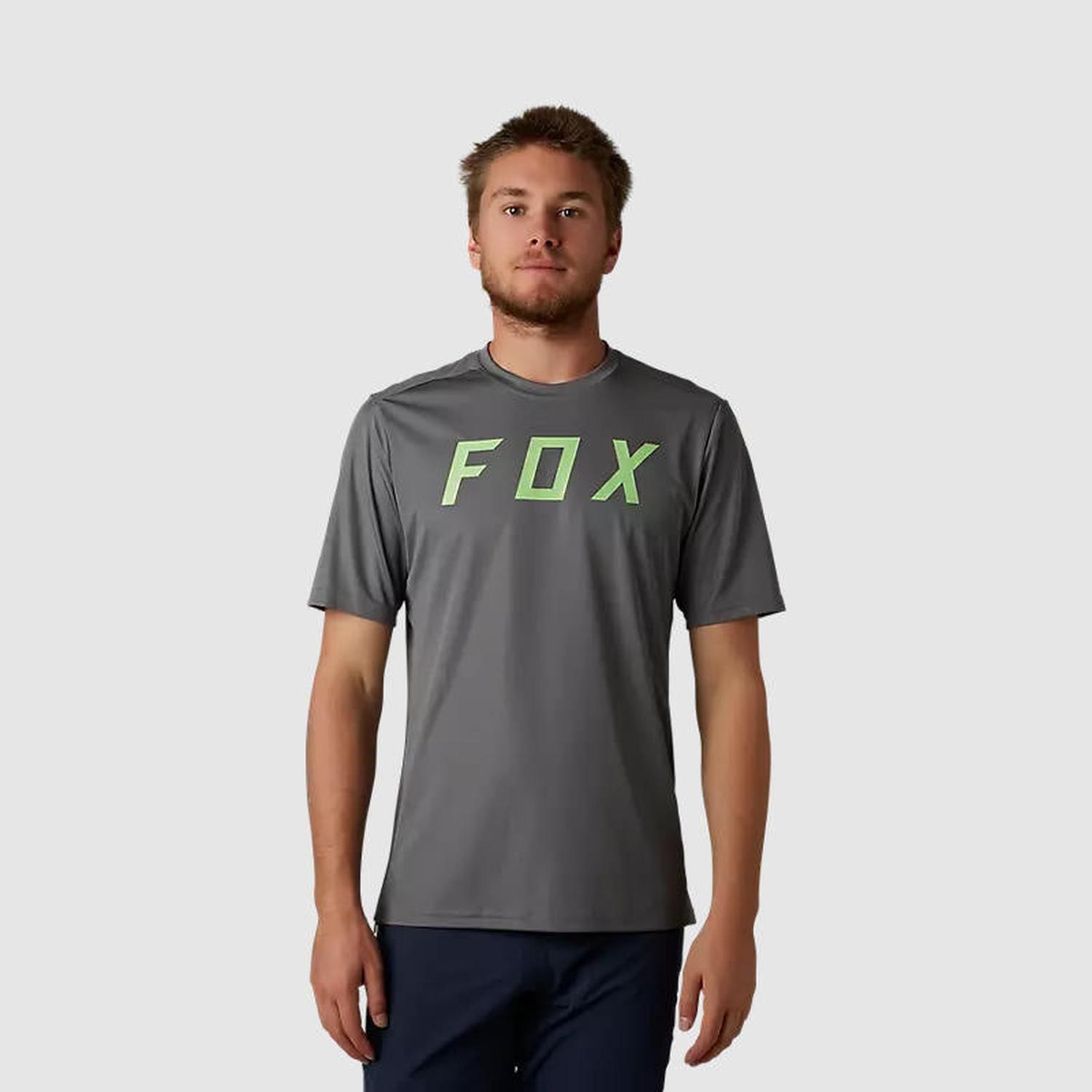 Polera Bicicleta Ranger Moth Race Gris Fox-1