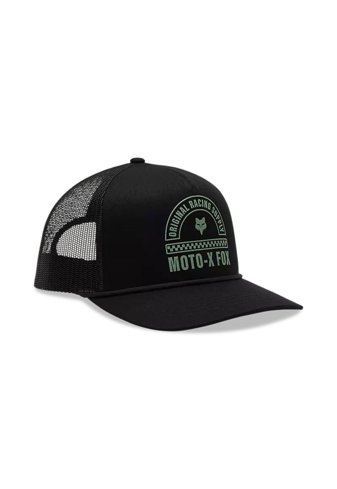 Gorro Jockey Lifestyle Mujer Victory Rope Negro Fox-0