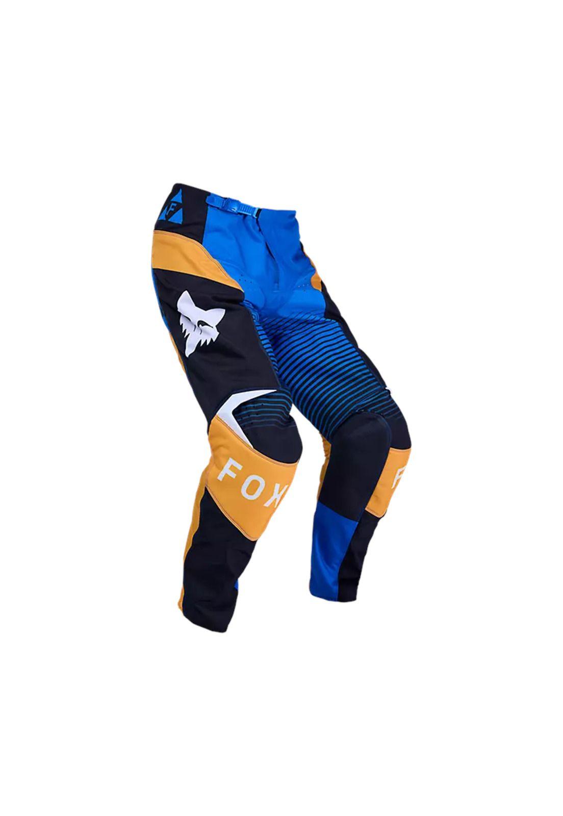 Pantalon Moto 180 Collect Azul Fox-0