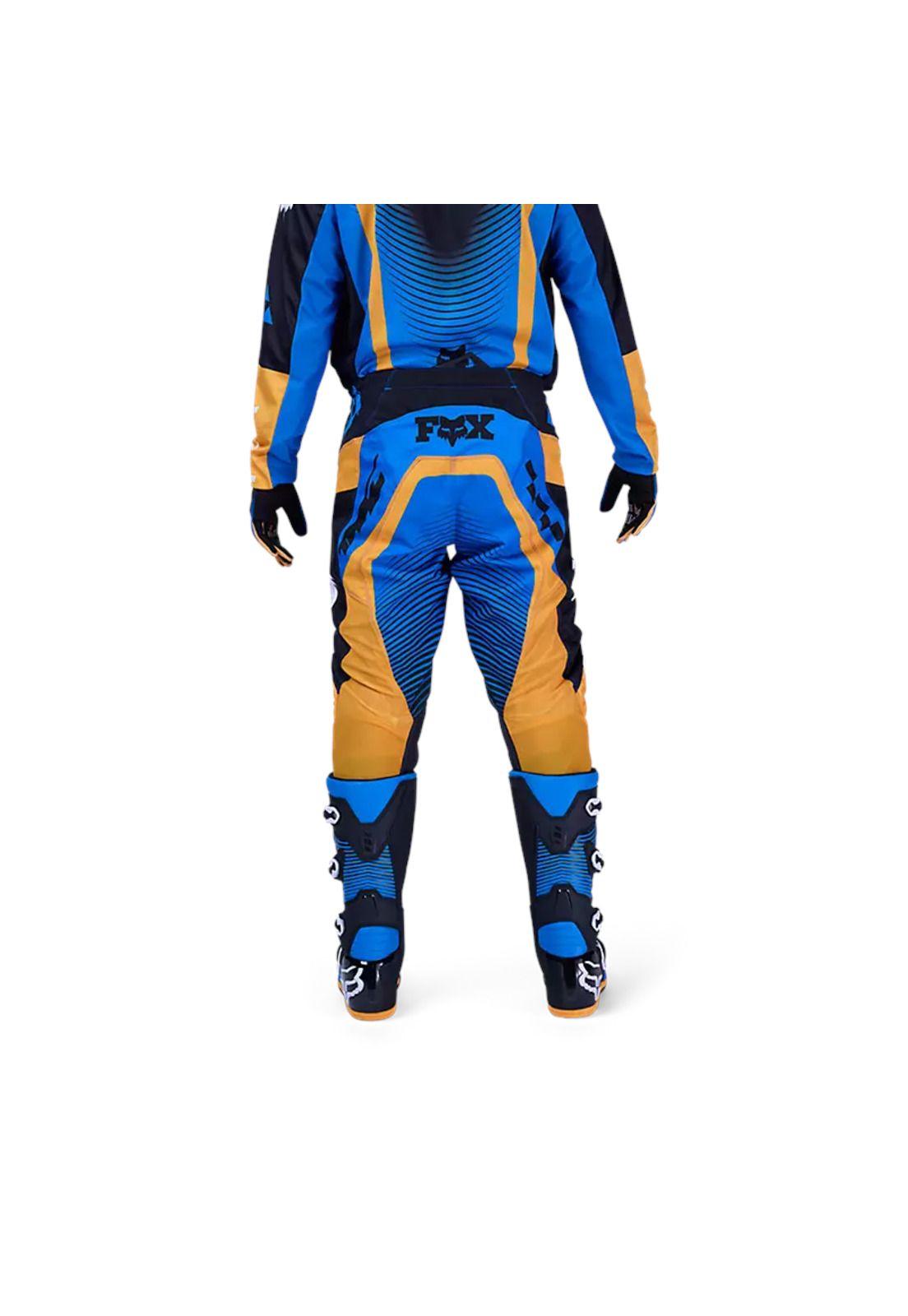Pantalon Moto 180 Collect Azul Fox-3