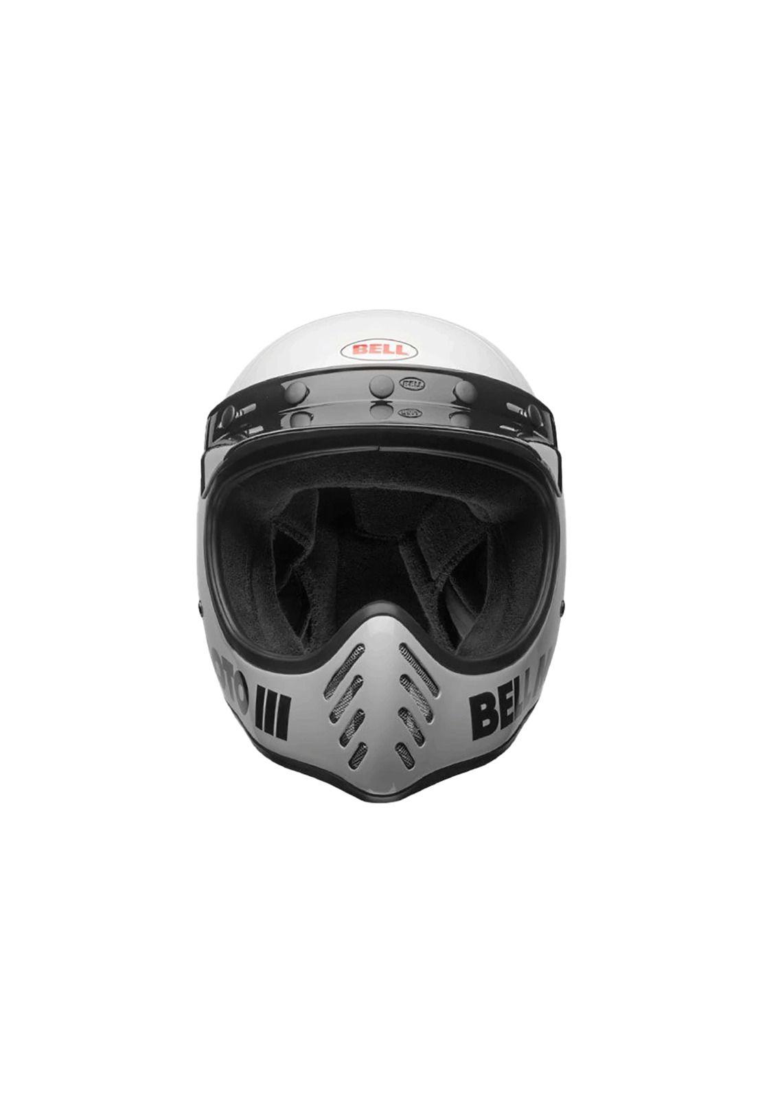 Casco Moto Calle Moto-3 Blanco Bell-2