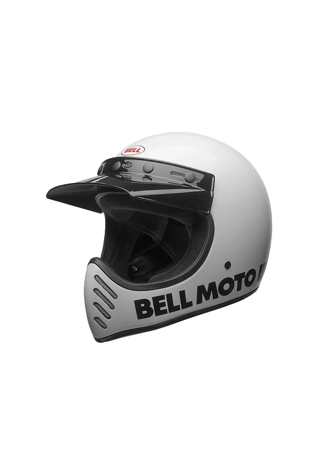 Casco Moto Calle Moto-3 Blanco Bell-3