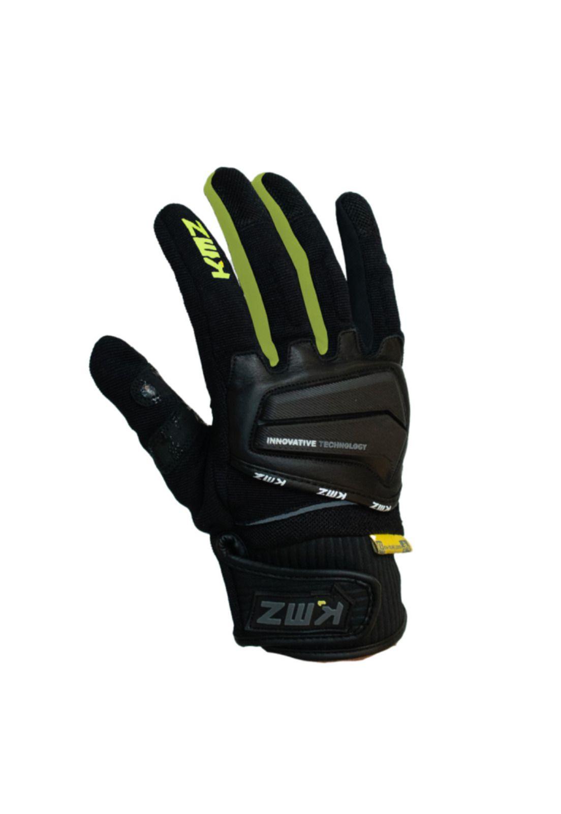 Guantes Moto Calle Citycore Apex Negro Kmz-1