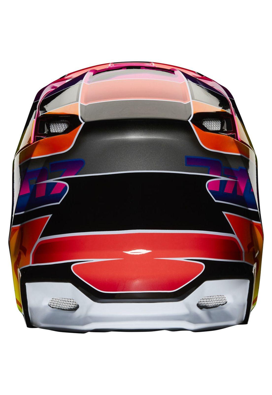 Casco Moto Niño V1 Yorr Multicolor Fox-3