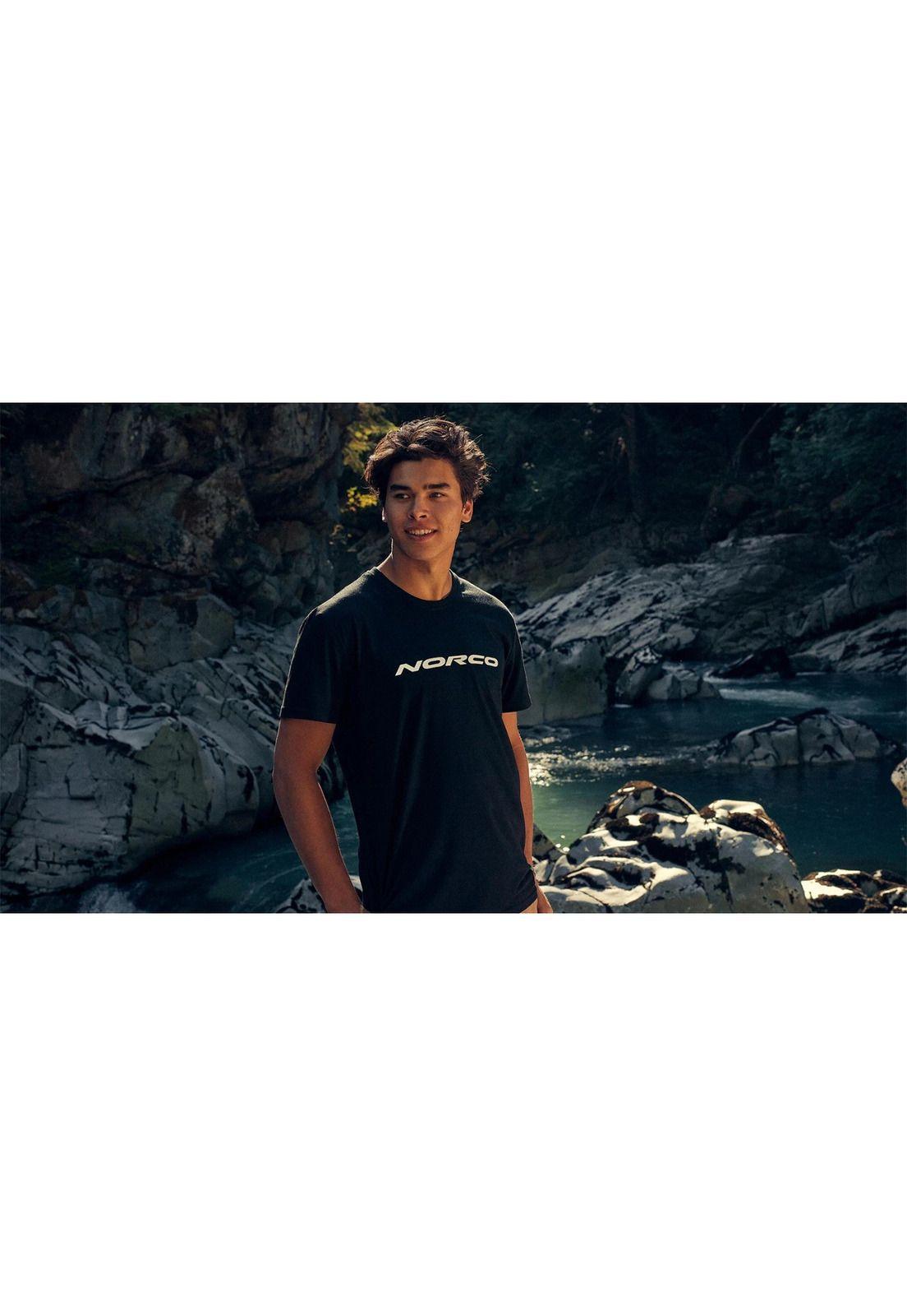 Polera Lifestye Blanco/Negro Norco-2