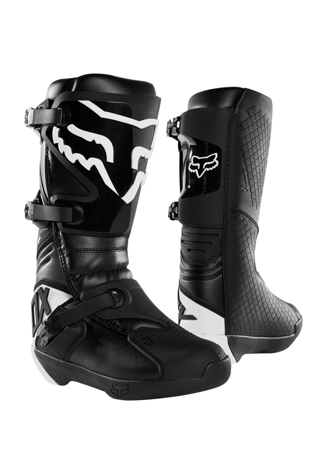 Botas Moto Comp Negro Fox-0