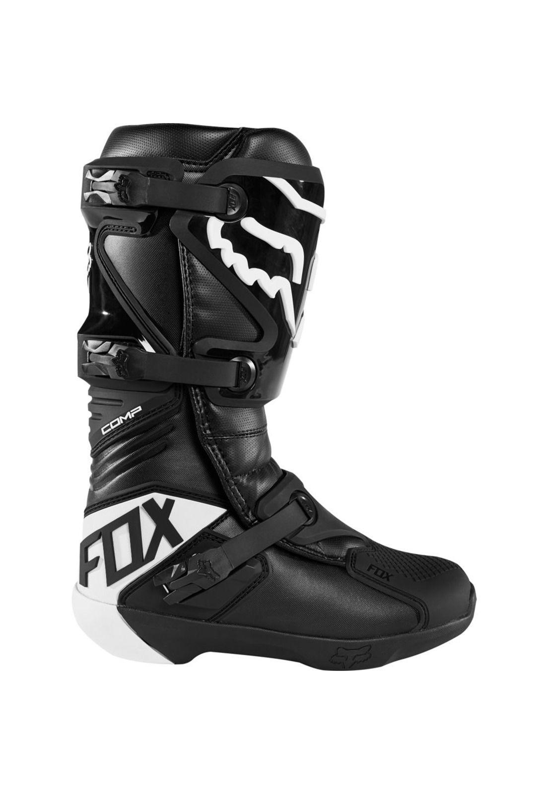 Botas Moto Comp Negro Fox-1