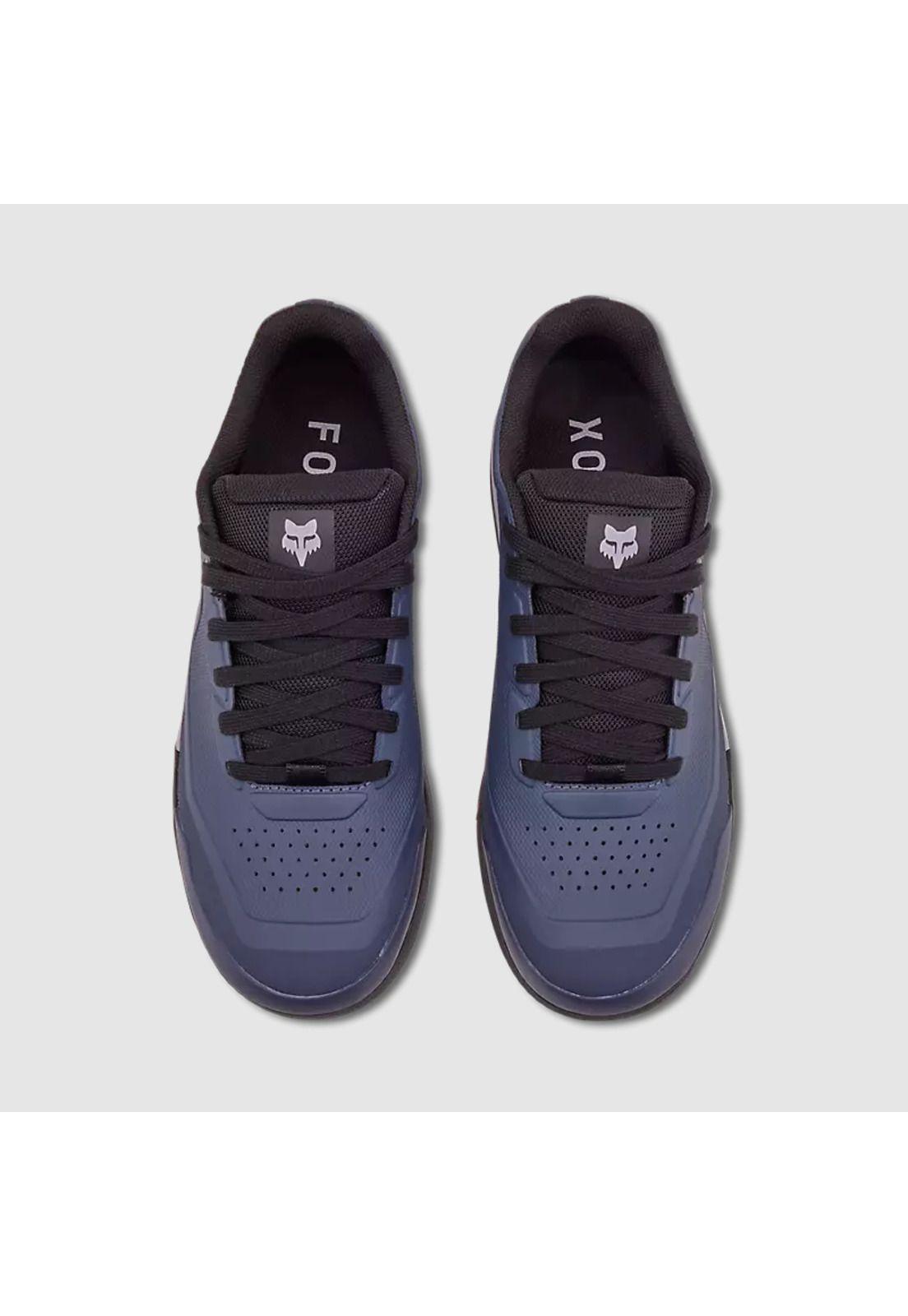 Zapatillas Bicicleta Union Flat Azul Fox-2