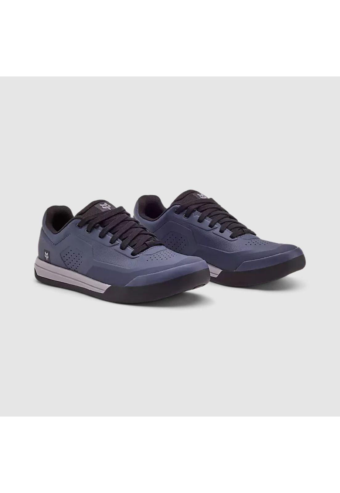 Zapatillas Bicicleta Union Flat Azul Fox-3