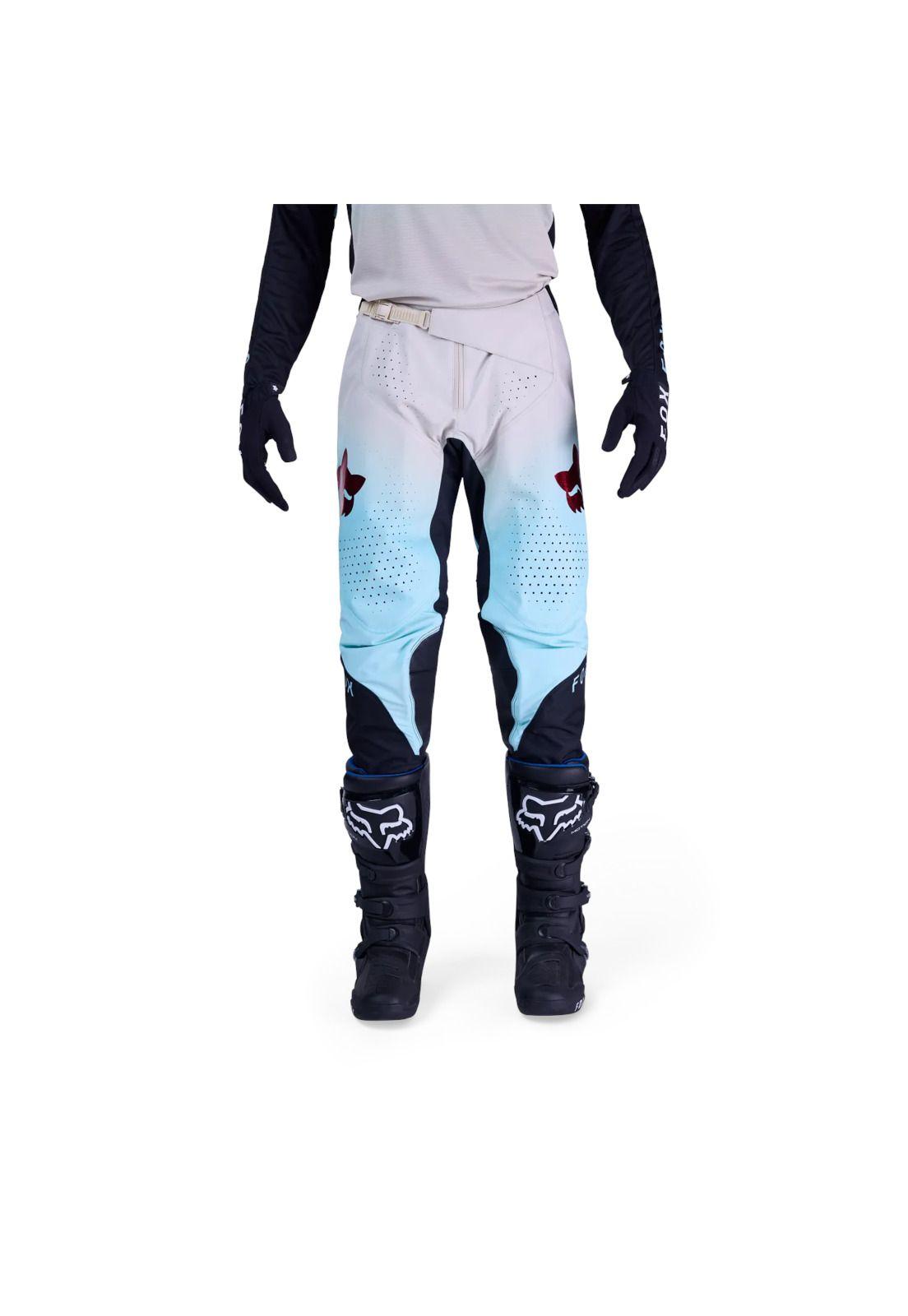 Pantalon Moto 360 Drip Azul Claro Fox-2