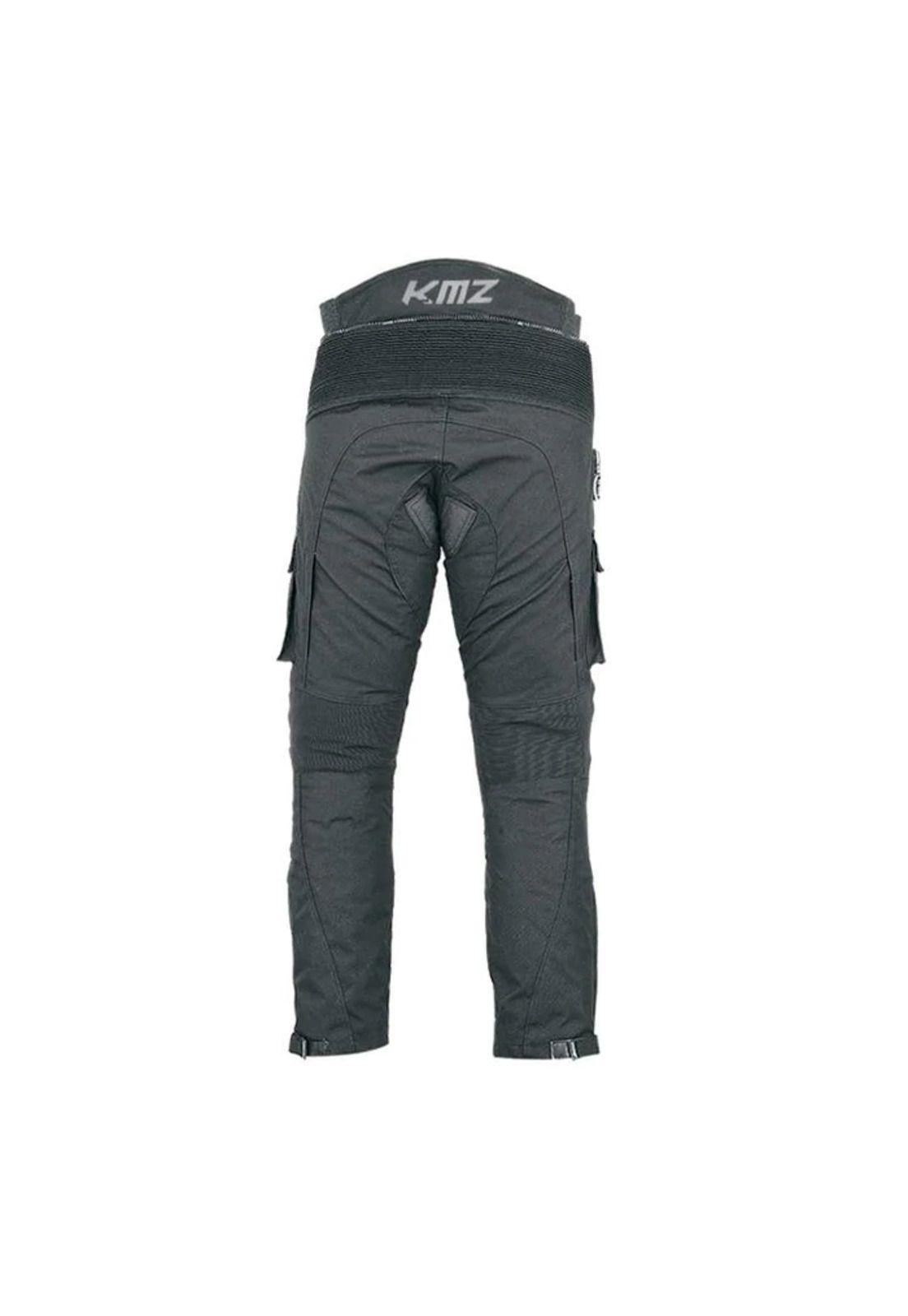 Pantalon Moto Calle Luxor Negro KMZ-1