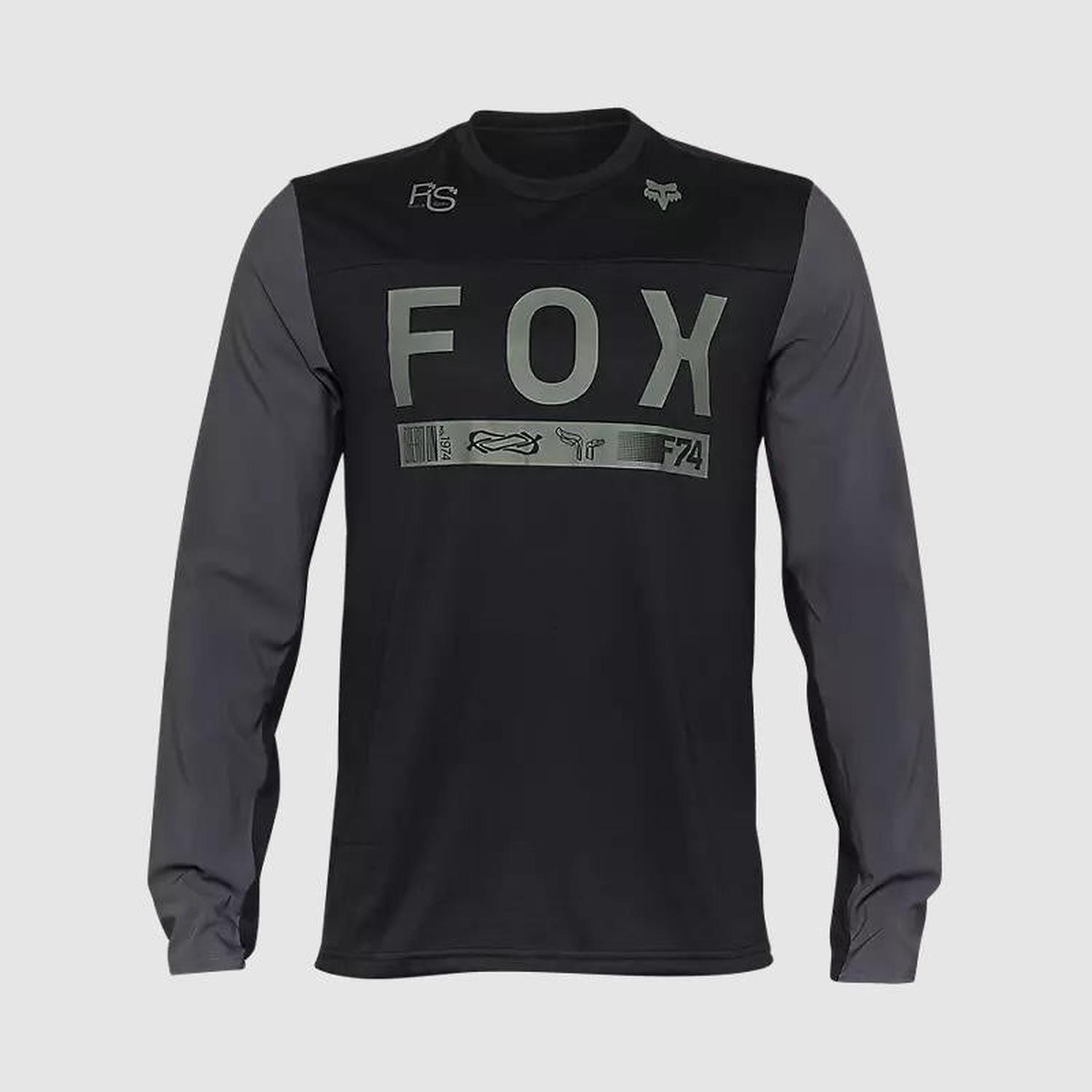 Polera Moto Ranger Off-Road Negro/Gris Fox-0
