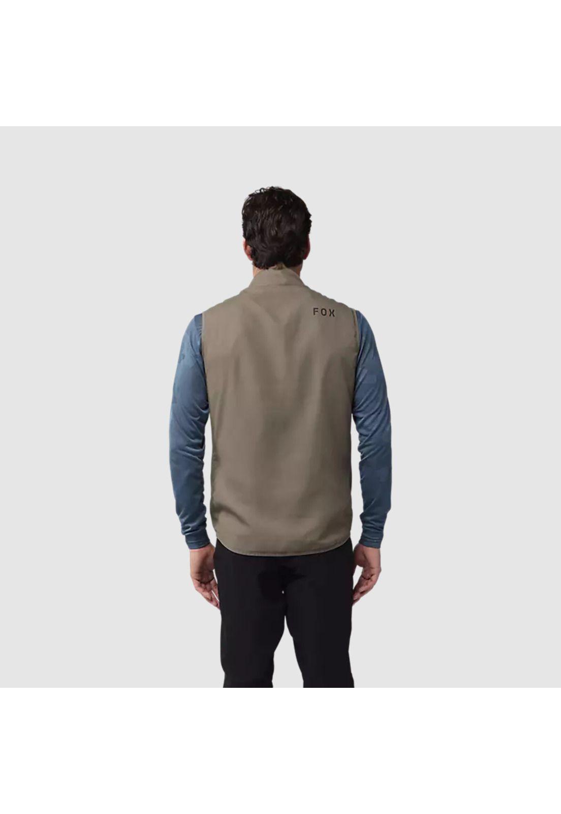 Chaqueta Cortavientos Bicicleta Ranger Sin Mangas Cafe Fox-3