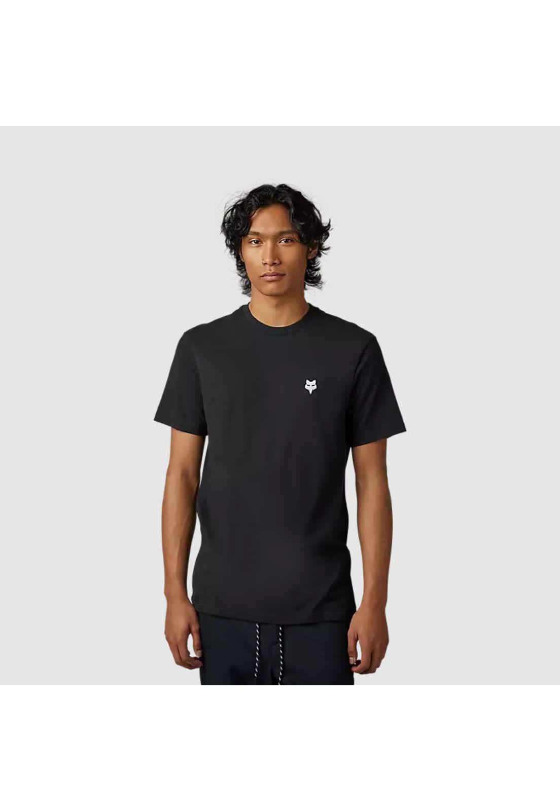 Polera Lifestyle Zonify Tee Negro Fox-0