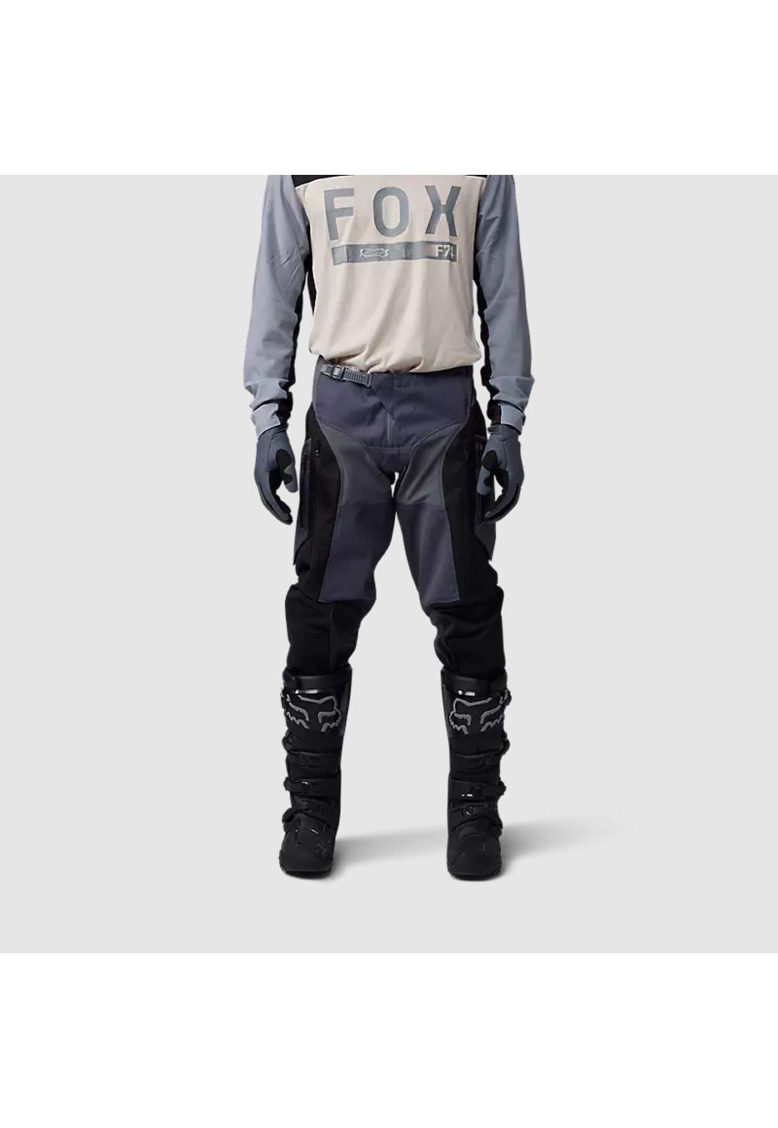 Pantalon Moto Ranger Off-Road Gris Fox-2