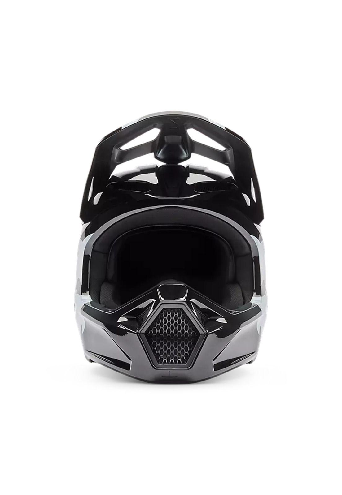 Casco Moto V1 Shield Negro Fox-2