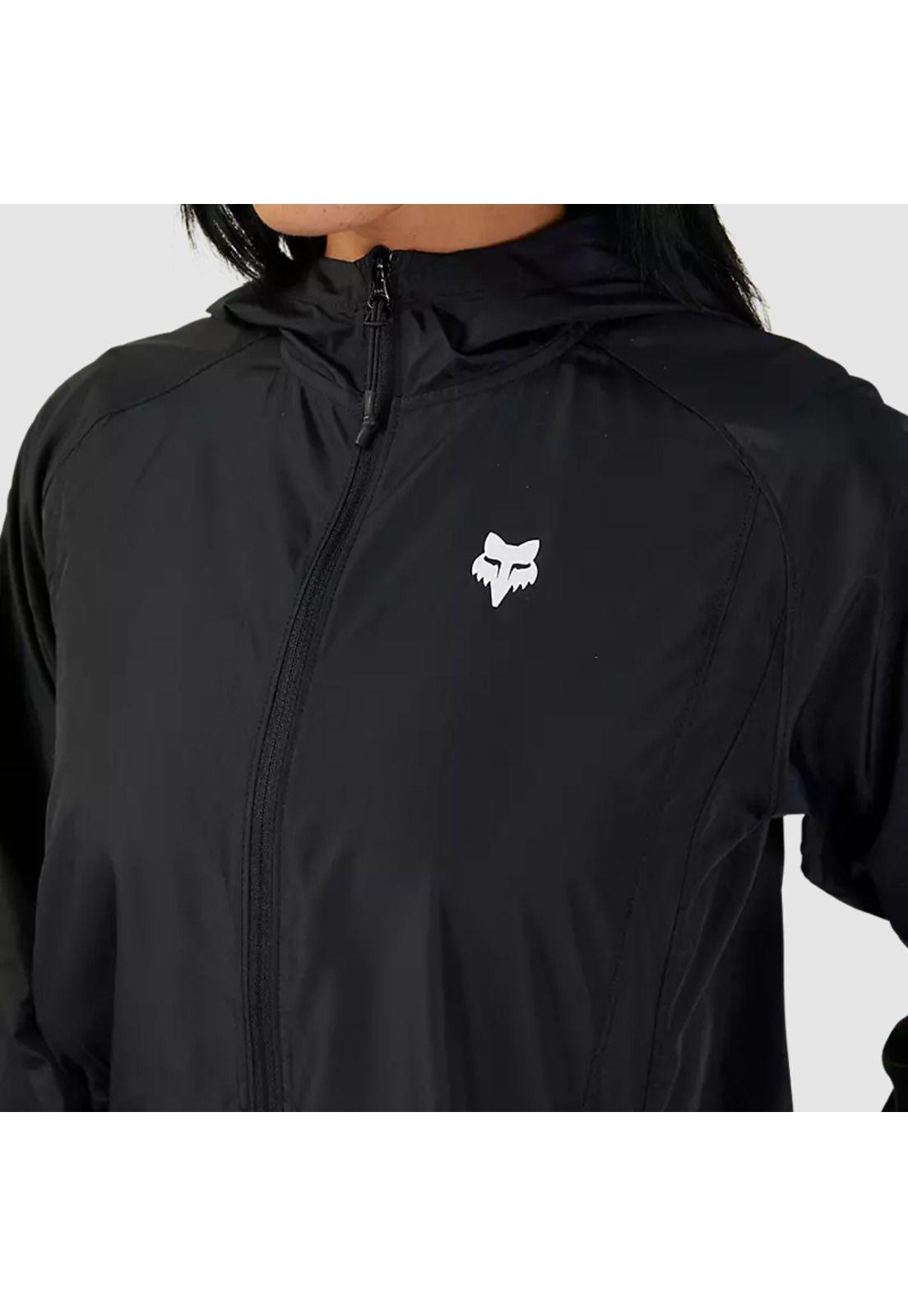 Chaqueta Cortavientos Lifestyle Mujer Fox Head Negro Fox-3