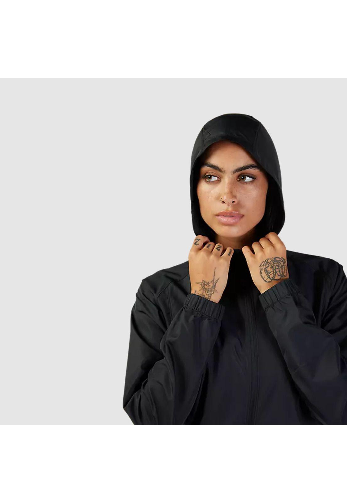 Chaqueta Cortavientos Lifestyle Mujer Fox Head Negro Fox-7
