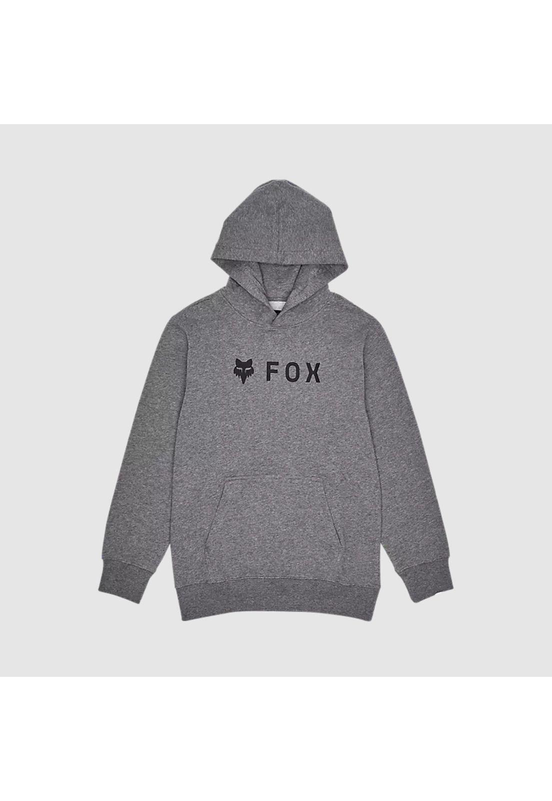 Poleron Lifestyle Niño Absolute Gris Fox-0