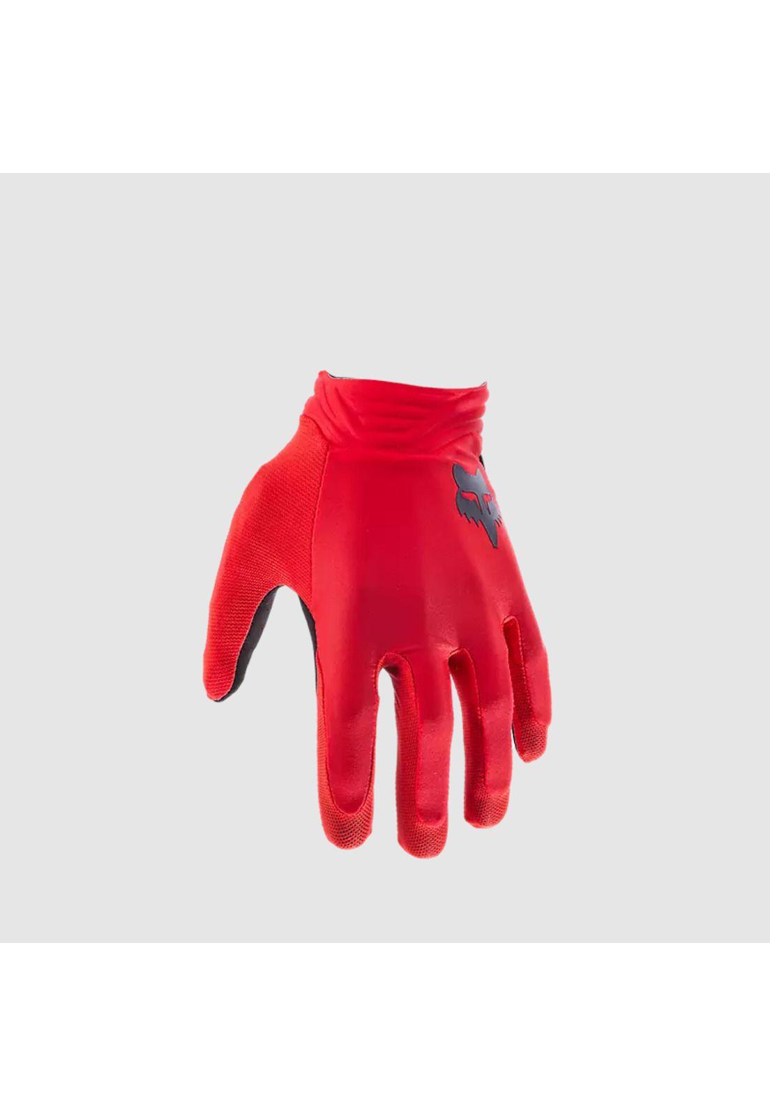 Guantes Moto Airline Rojo Fluor Fox-0