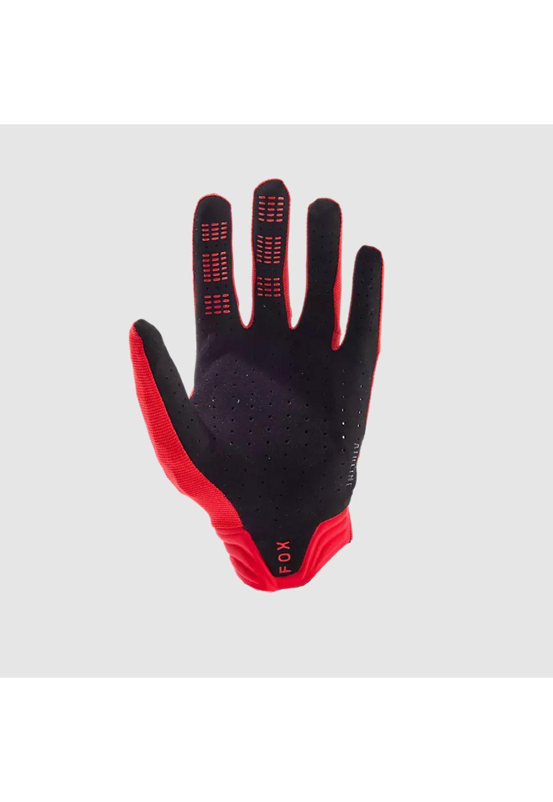 Guantes Moto Airline Rojo Fluor Fox-1
