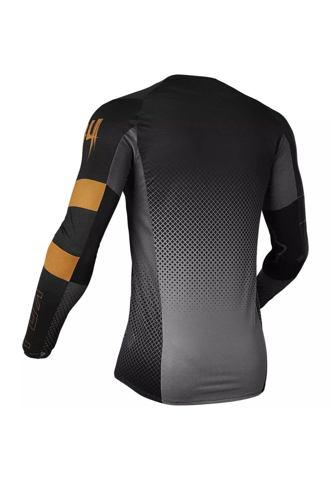 Polera Moto Flexair Riet Negro Fox-1