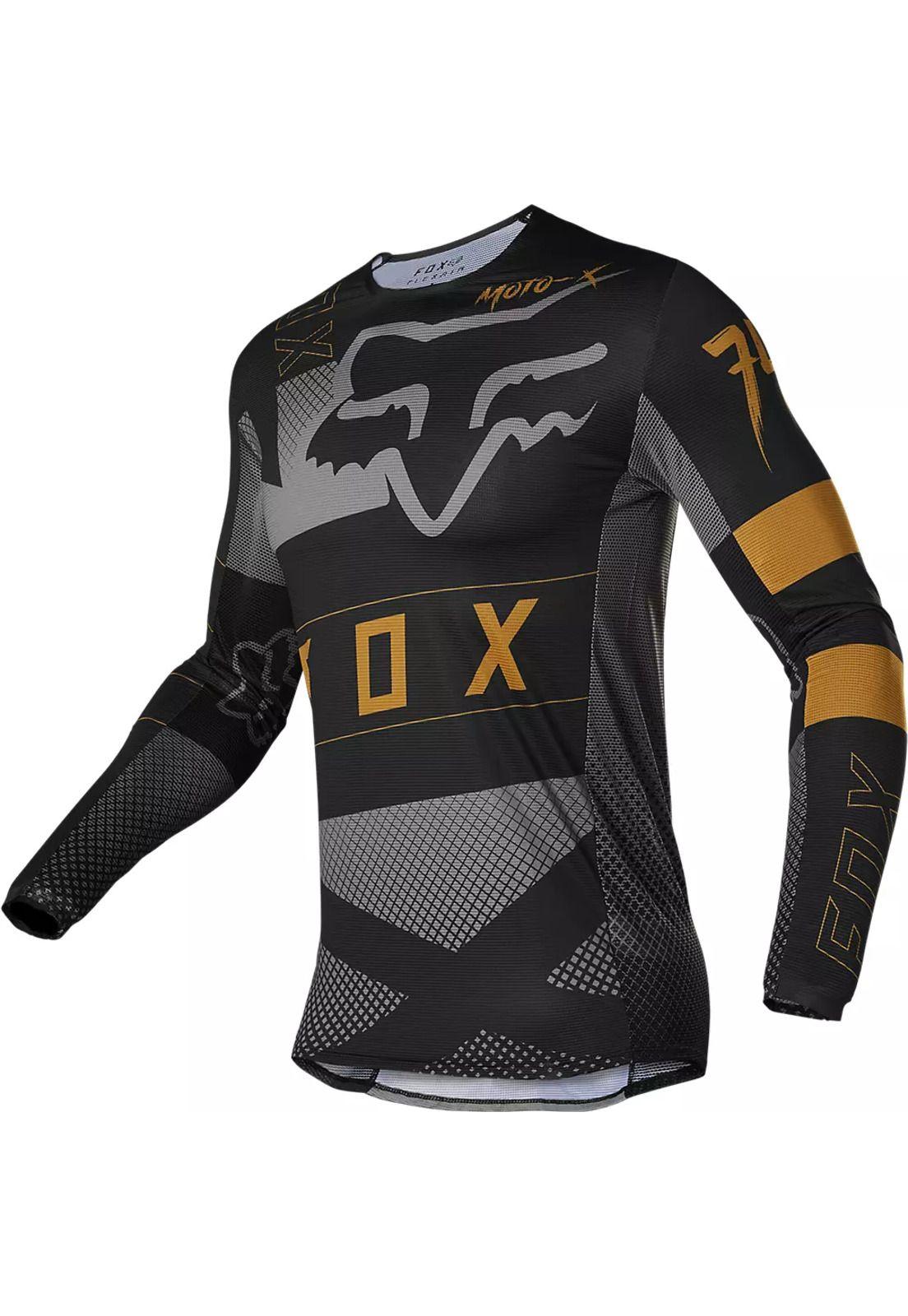 Polera Moto Flexair Riet Negro Fox-2