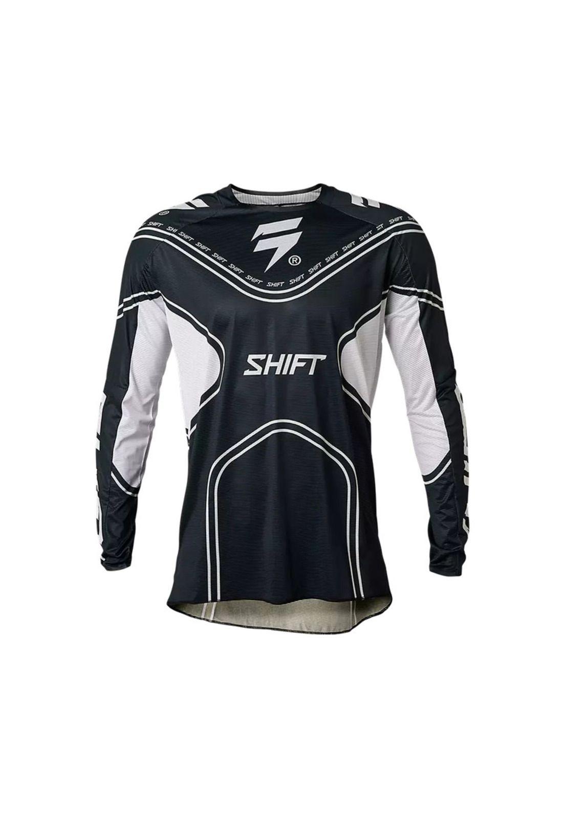 Polera Moto Black Label Qwik Negro Shift-0