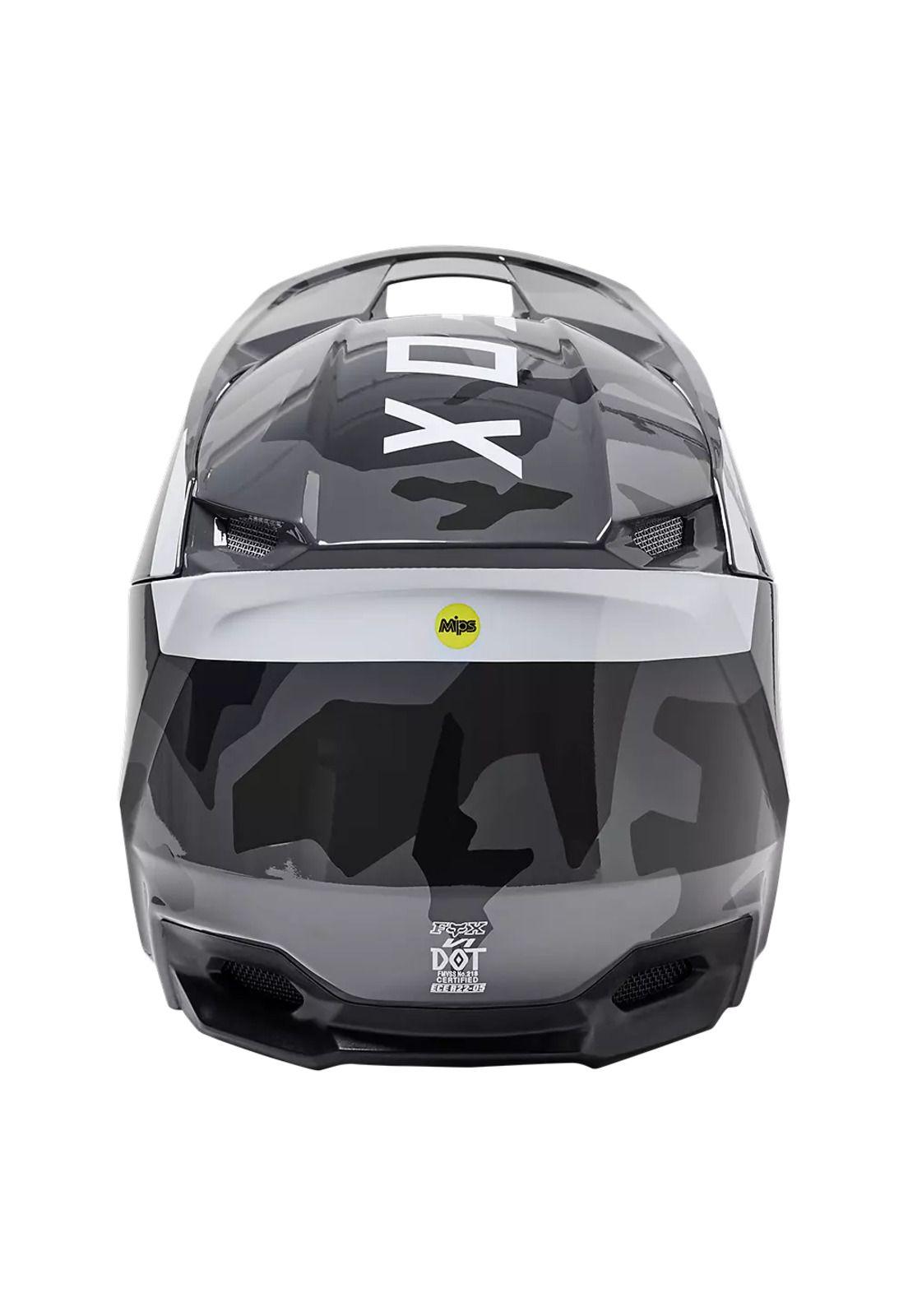 Casco Moto V1 BNKR Camo Negro Fox-3