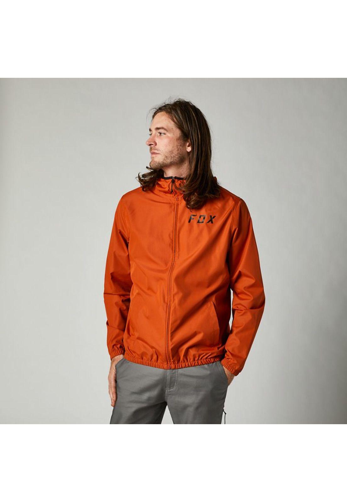 Chaqueta Lifestyle Cortavientos Clean Up Naranjo Fox-2