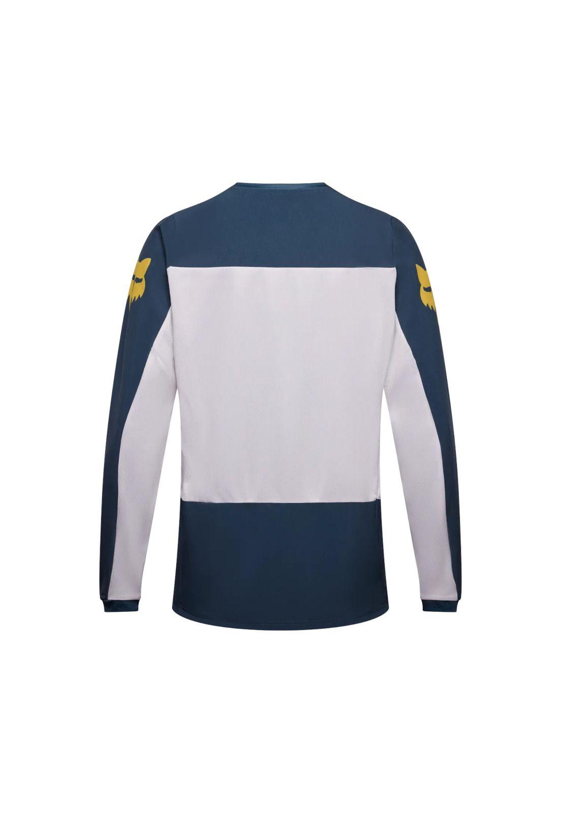 Polera Moto Ranger Off-Road Blanco Crema Fox-1