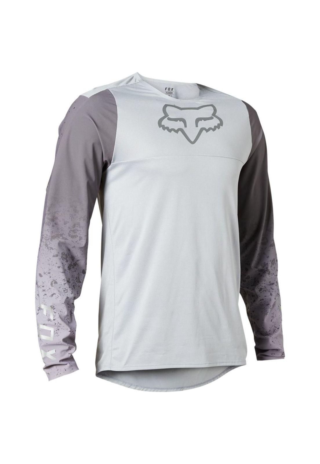 Polera Bicicleta Flexair Lunar Gris Fox-0