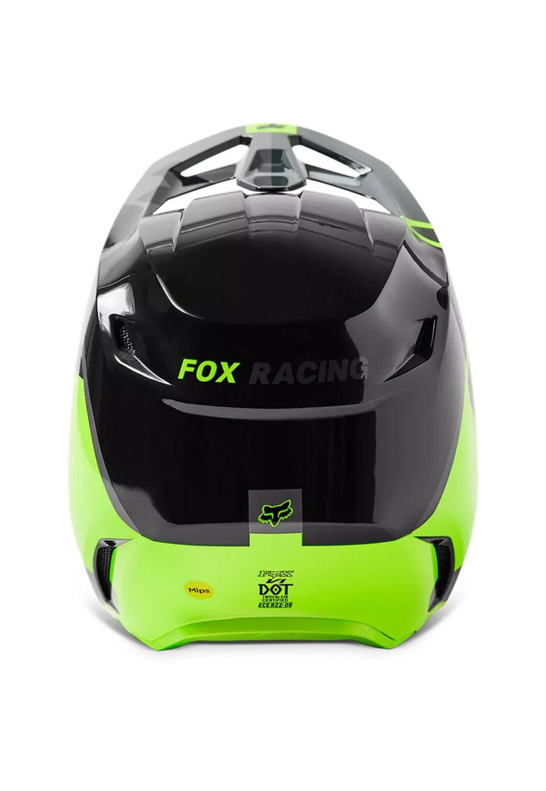 Casco Moto V1 Xpozr Negro Fox-5