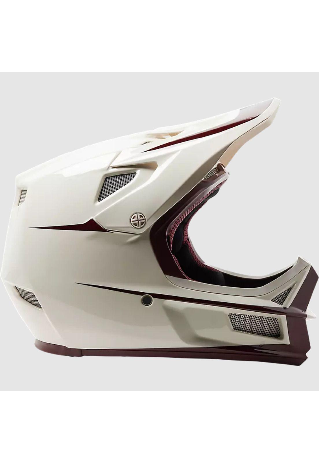 Casco Bicicleta Rampage Comp Stohn Blanco Fox-1