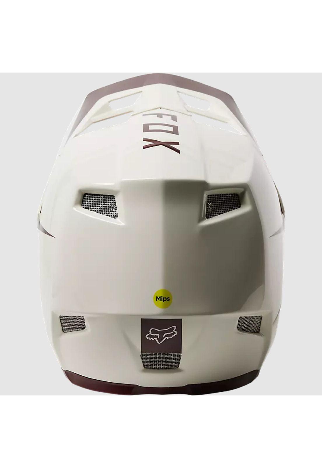 Casco Bicicleta Rampage Comp Stohn Blanco Fox-5