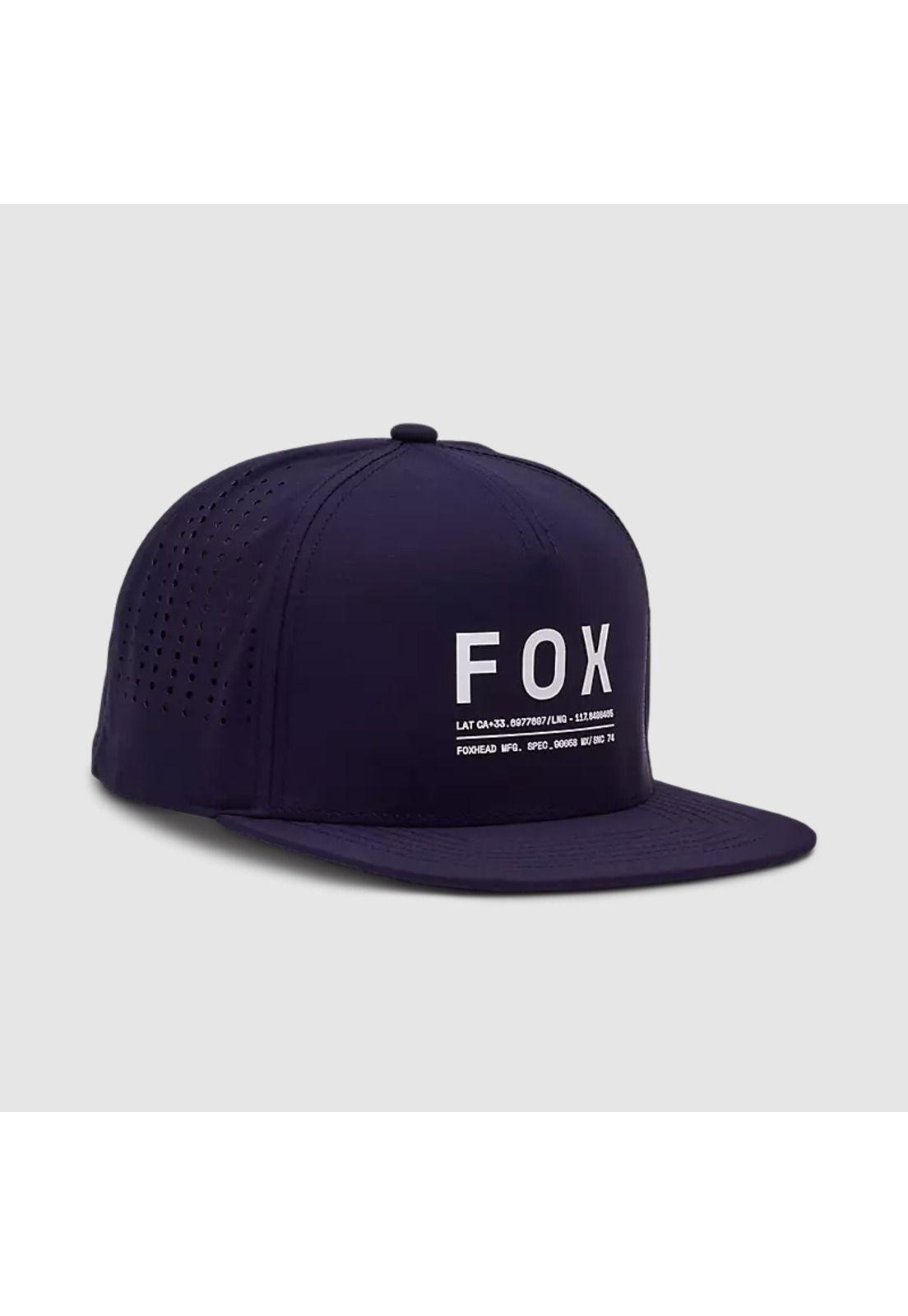 Gorro Jockey Lifestyle Non Stop Tech Snapback Azul Fox-2