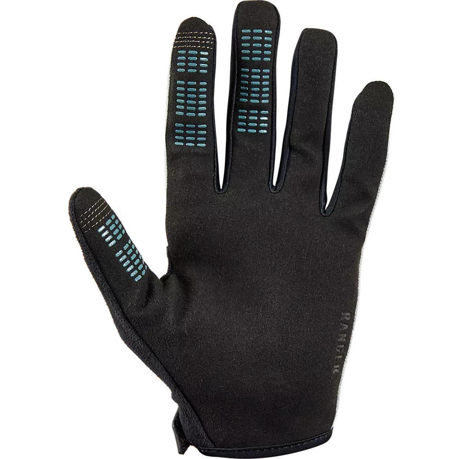 Guantes Bicicleta Mujer Ranger Gris Azulado Fox-2