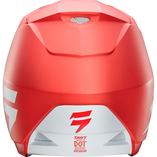 Casco Moto White Rojo Shift.._-2