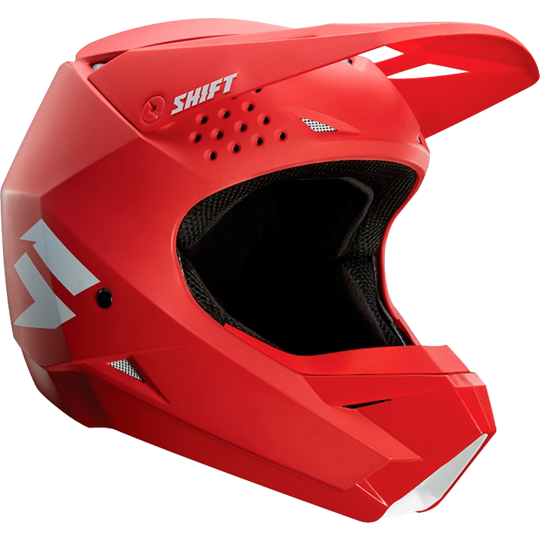 Casco Moto White Rojo Shift.._-0
